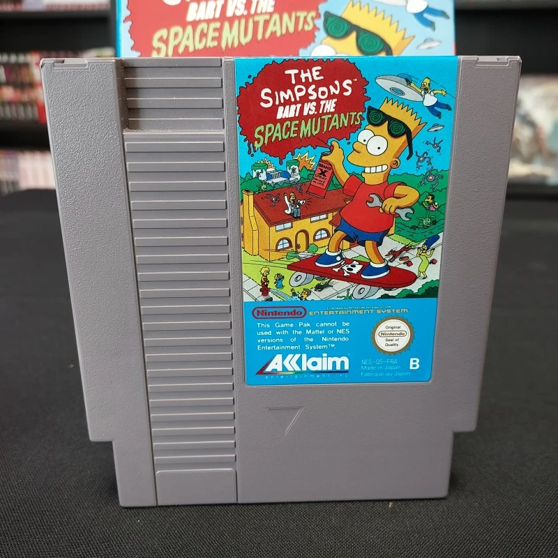 THE SIMPSONS BART VS THE SPACE MUTANTS COMPLET PAL FRA NOTICE ABIMEE + DECHIRURE LANGUETTE NINTENDO NES 16 THE SIMPSONS BART VS THE SPACE MUTANTS COMPLET PAL FRA NOTICE ABIMEE + DECHIRURE LANGUETTE NINTENDO NES – Image 14