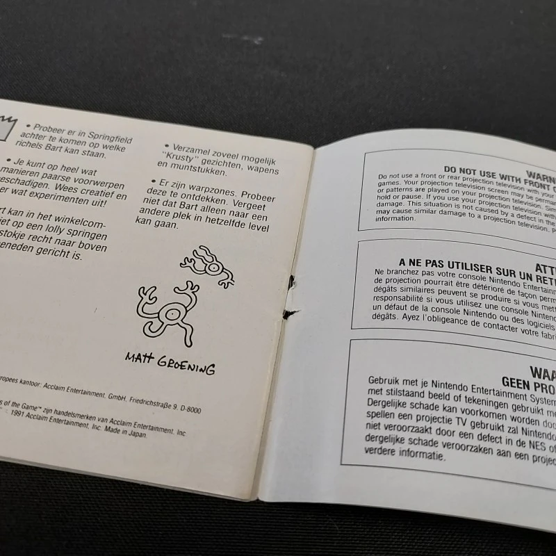 THE SIMPSONS BART VS THE SPACE MUTANTS COMPLET PAL FRA NOTICE ABIMEE + DECHIRURE LANGUETTE NINTENDO NES 22 THE SIMPSONS BART VS THE SPACE MUTANTS COMPLET PAL FRA NOTICE ABIMEE + DECHIRURE LANGUETTE NINTENDO NES – Image 20