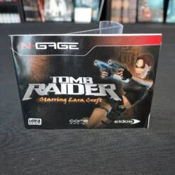 TOMB RAIDER STARRING LARA CROFT N GAGE -Promos Jeu Boutique tomb raider starring lara croft n gage 3