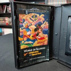 WORLD OF ILLUSION COMPLET MEGA DRIVE -Promos Jeu Boutique world of illusion complet mega drive 2
