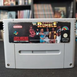 WWF ROYAL RUMBLE CARTOUCHE SEULE JAUNIE FAH SUPER NINTENDO